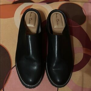 Me Too Black Loafers Slip-On Classic Design
